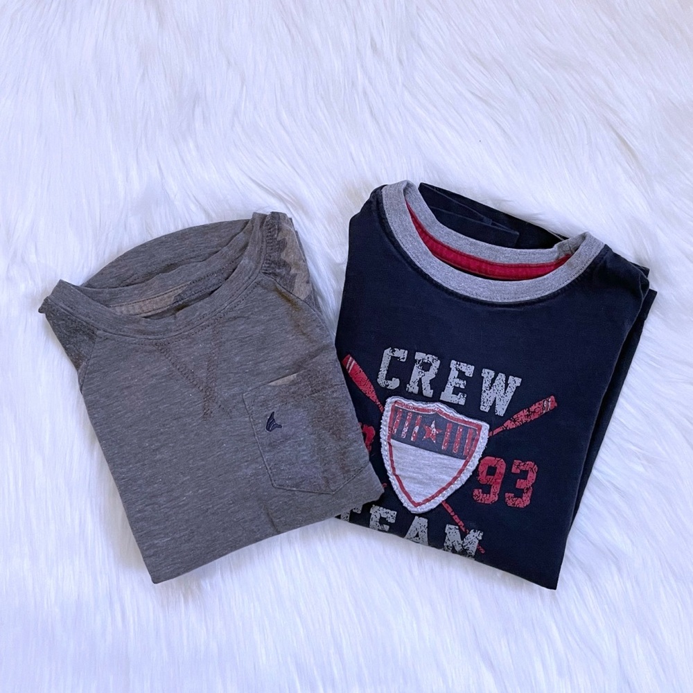 Tailor Vintage 2 Long Sleeve Tees In Size 4/5